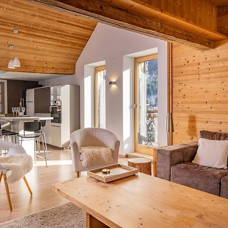 Toits Des Pecles Top-floor Alpine With Stunning Mont-blanc View Chamonix Mont Blanc